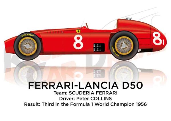 Ferrari - Lancia D50 third Formula 1 World Champion 1956 with Collins