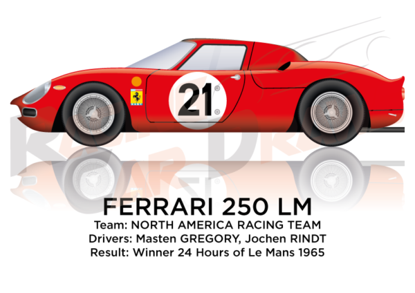 the Ferrari 250 LM n.21