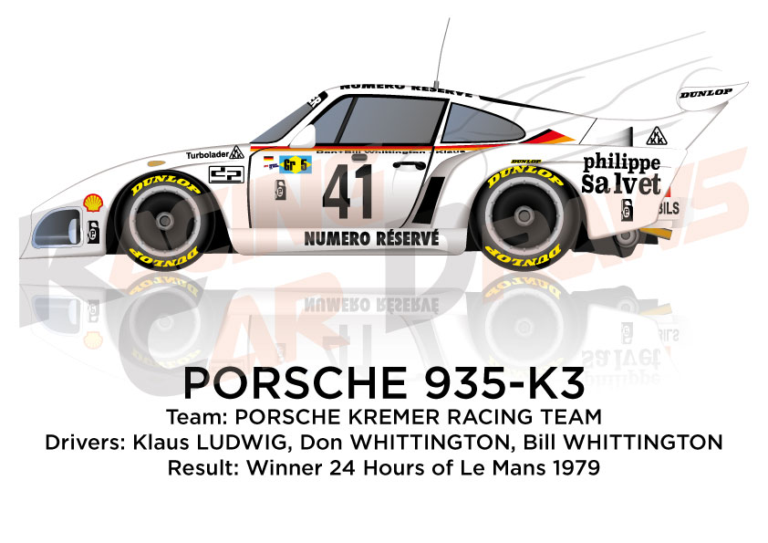 Le Mans 1:43 Izukawa Stommelen Porsche 935 K3 1980 
