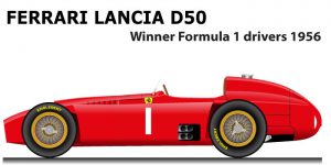 Ferrari - Lancia D50 winner Formula 1 World Champion 1956 with Fangio