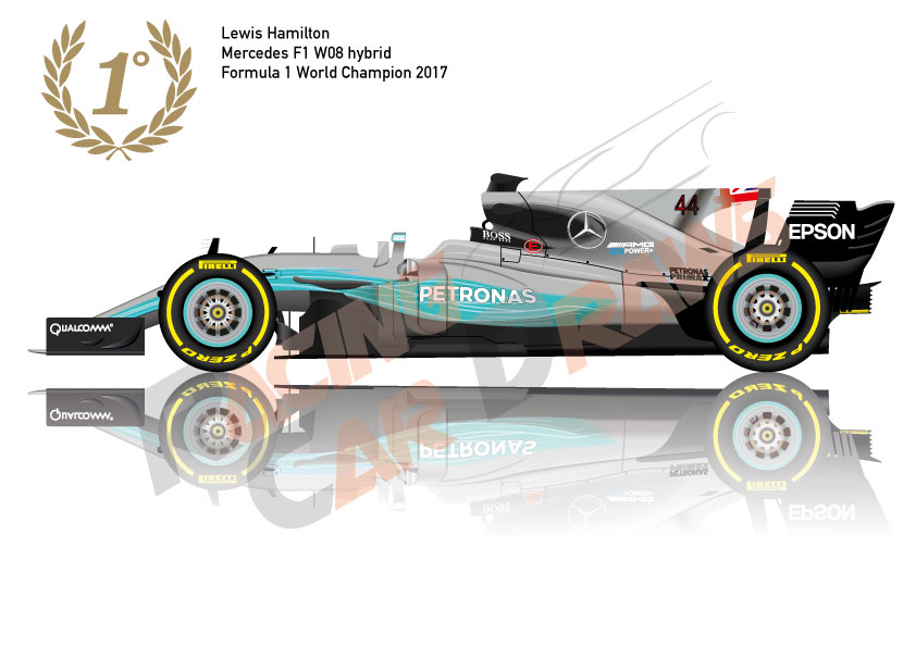 Wallpaper Mercedes F1 W08 hybrid  2017 Formula 1 World Champion