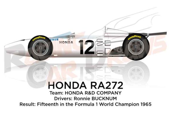Honda RA272 n.12 fifteenth Formula 1 World Champion 1965