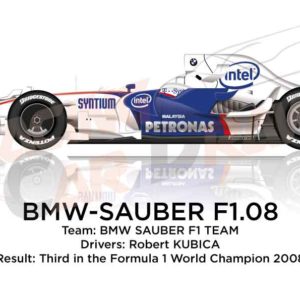 BMW - Sauber F1.08 n.4 third in the Formula 1 World Champion 2008