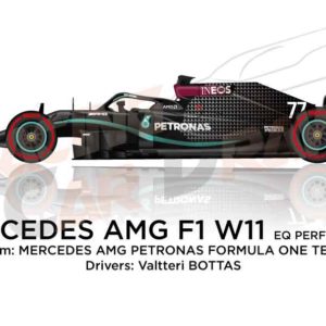 Mercedes AMG F1 W11 EQ Performance n.77 Formula 1 2020