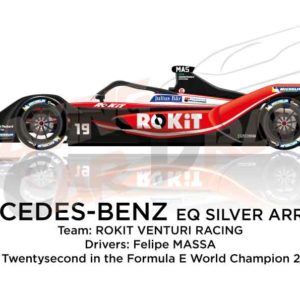Mercedes-Benz EQ Silver Arrow 01 n.19 Formula E Champion 2020