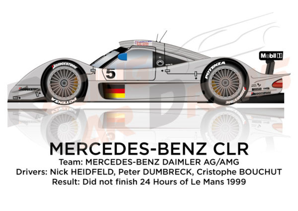 Mercedes-Benz CLR n.5 24 hours of Le Mans 1999