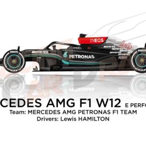 Mercedes AMG F1 W12 E Performance n.44 Formula 1 2021