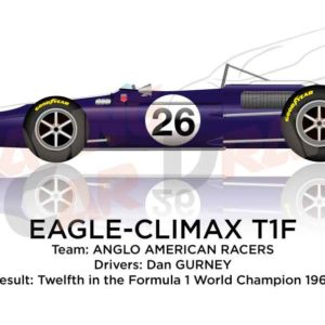 Eagle - Climax T1F twelfth Formula 1 World Championship 1966