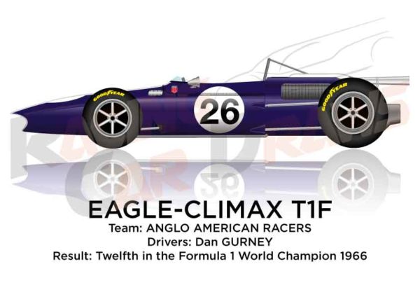Eagle - Climax T1F twelfth Formula 1 World Championship 1966