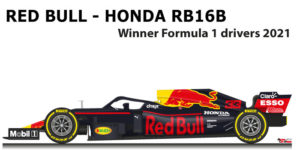 Red Bull - Honda RB16B n.33 winner Formula 1 World Champion 2021