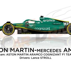 Aston Martin - Mercedes AMR22 n.18 Formula 1 2022