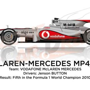 McLaren - Mercedes Benz MP4/25 n.1 Formula 1 Champion 2010