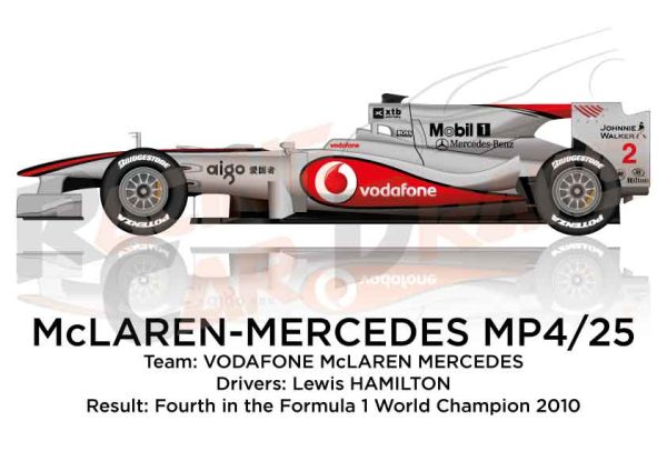 McLaren - Mercedes Benz MP4/25 n.2 Formula 1 Champion 2010