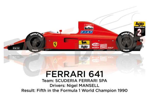 Ferrari 641 n.2 Formula 1 World Champion 1990