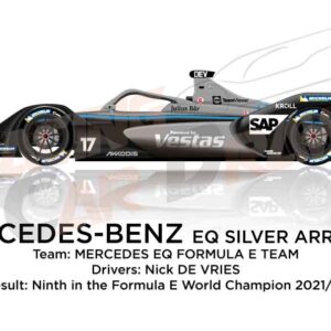 Mercedes-Benz EQ Silver Arrow 02 n.17 ninth Formula E Champion 2022