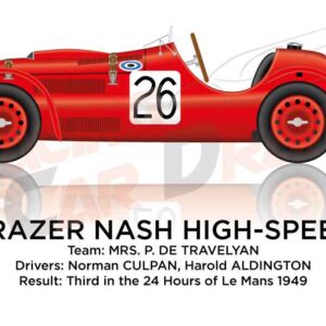 Frazer Nash High-Speed n.26 third 24 Hours of Le Mans 1949