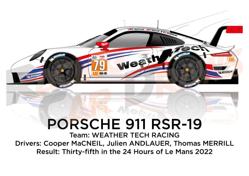 PORSCHE 911 RSR-19 n.79