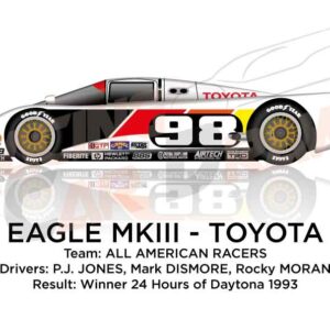 Eagle MKIII - Toyota n.98 winner 24 Hours of Daytona 1993