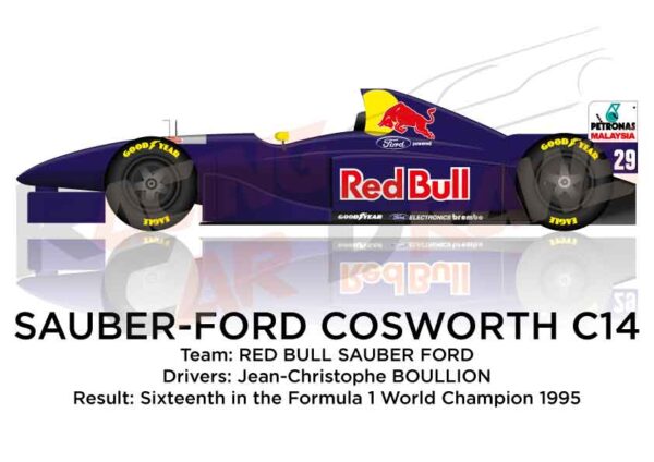 Sauber - Ford Cosworth C14 n.29 Formula 1 World Champion 1995