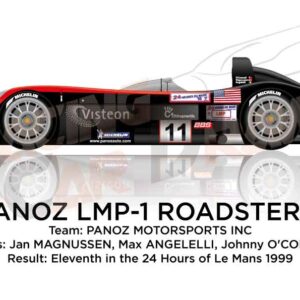 Panoz LMP-1 Roadster S n.11 finished eleventh 24 Hours Le Mans 1999