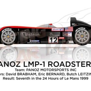 Panoz LMP-1 Roadster S n.12 finished seventh 24 Hours Le Mans 1999