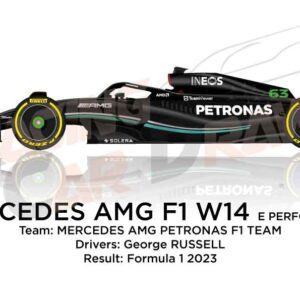 Mercedes AMG F1 W14 E Performance n.63 Formula 1 2023