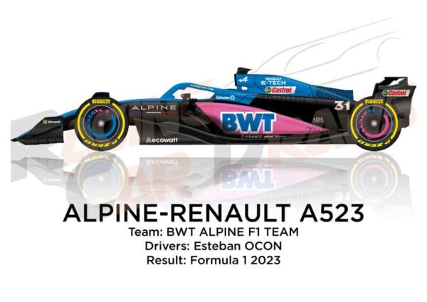 Alpine - Renault A523 n.31 Formula 1 2023