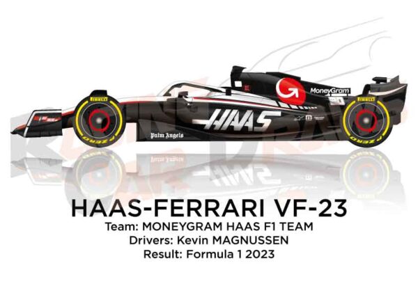 Haas - Ferrari VF-23 n.20 Formula 1 2023