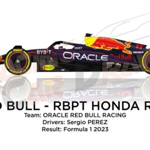 Red Bull - RBPT Honda RB19 n.11 Formula 1 World Champion 2023