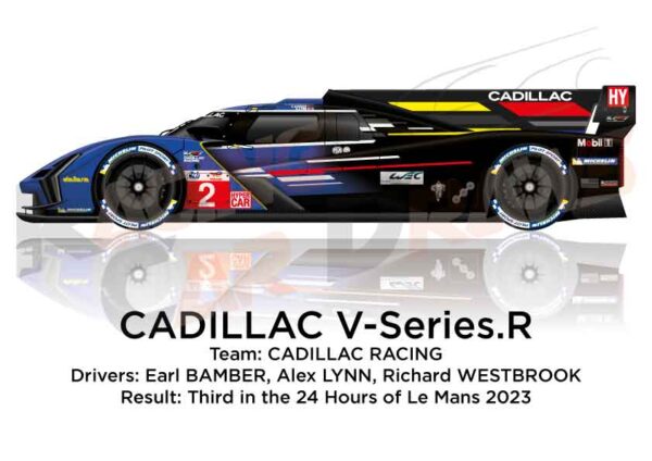 Cadillac V-Series.R n.2 24 Hours of Le Mans 2023