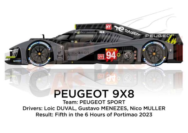 Peugeot 9X8 n.94 24 Hours of Le Mans 2023