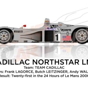 Cadillac Northstar LMP n.1 in the 24 Hours of Le Mans 2000