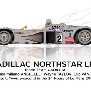 Cadillac Northstar LMP n.2 in the 24 Hours of Le Mans 2000