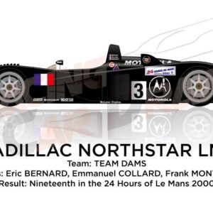 Cadillac Northstar LMP n.3 in the 24 Hours of Le Mans 2000
