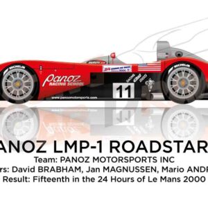 Panoz LMP-1 Roadstar S n.11 fifteenth at the 24 Hours Le Mans 2000