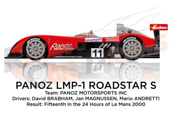 Panoz LMP-1 Roadstar S n.11 fifteenth at the 24 Hours Le Mans 2000
