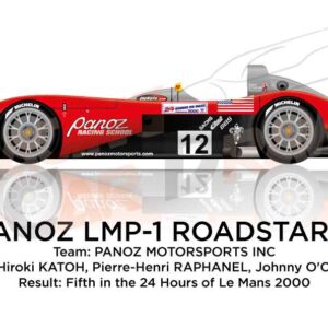 Panoz LMP-1 Roadstar S n.12 fifth at the 24 Hours Le Mans 2000
