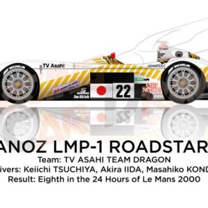 Panoz LMP-1 Roadstar S n.22 eighth at the 24 Hours Le Mans 2000