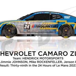 Chevrolet Camaro ZL1 n.24 at the 24 hours of Le Mans 2023