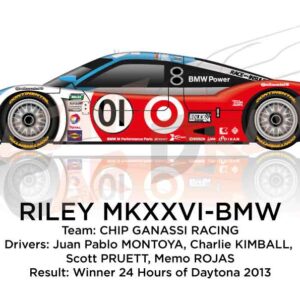 Riley MKXXVI - BMW n.01 winner 24 hours of Daytona 2013