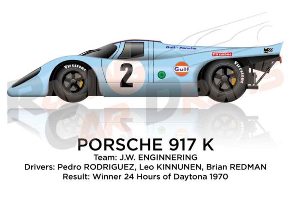 Porsche 917 K n.2 winner 24 Hours of Daytona 1970