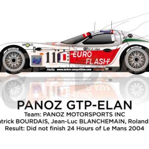 Panoz GTP - Elan n.11 at 24 Hours of Le Mans 2004
