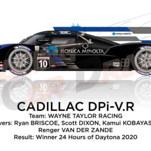 Cadillac DPi V.R n.10 winner the 24 hours of Daytona 2020