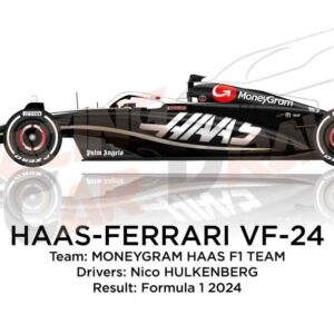 Haas - Ferrari VF-24 n.27 Formula 1 2024