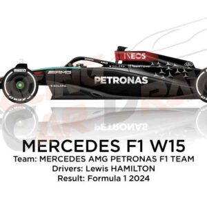 Mercedes F1 W15 n.44 Formula 1 2024