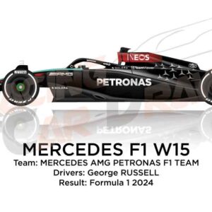 Mercedes F1 W15 n.63 Formula 1 2024