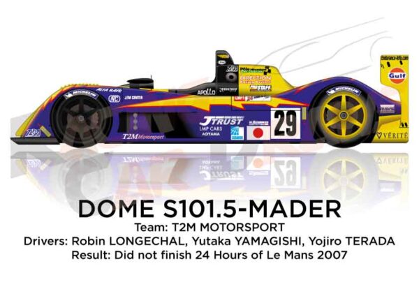 Mader Racing Dome S101.05 - Mader n.29 in the 24 hours of Le Mans 2007