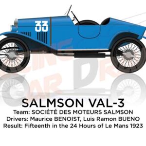 Salmson VAL-3 n.33 in the 24 Hours of Le Mans 1923