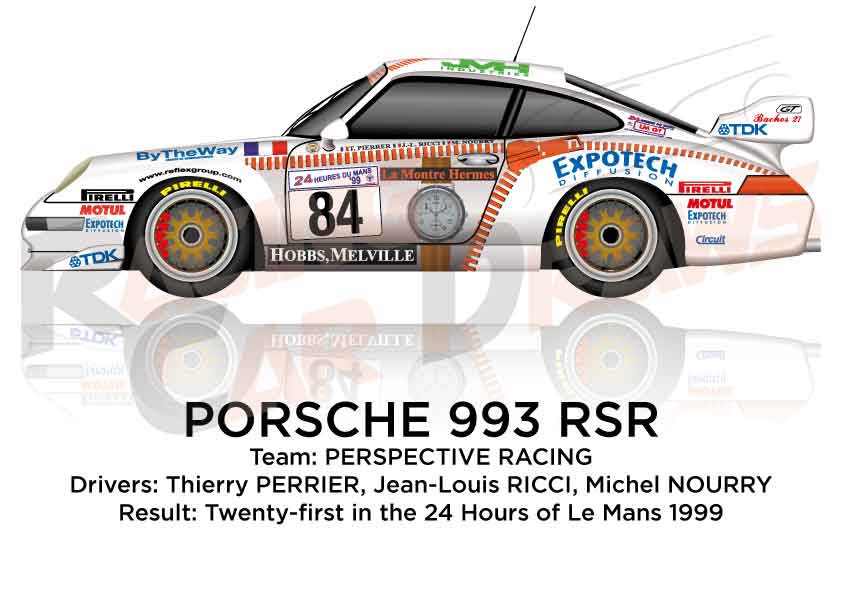 PORSCHE 993 RSR n.84